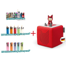 Aktion 600 Feuerzeuge + Toniebox Starterset rot