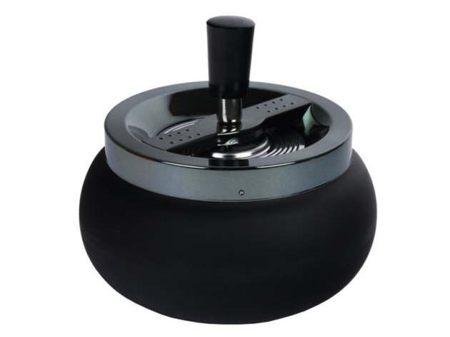 Drehaschenbecher "Gun Deckel" Ø 13 cm