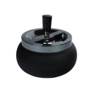 Drehaschenbecher "Gun Deckel" Ø 13 cm