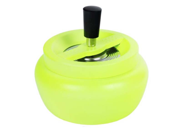 Drehaschenbecher "Neon Gelb" Ø 13 cm