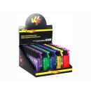 Sturmfeuerzeuge "Transparent ", 5-farbig...