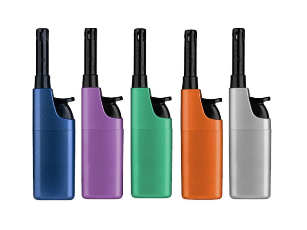 Stabfeuerzeuge Mini "Metallic" Softflame, 25er Display