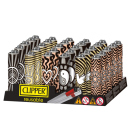 Clipper Cover PEACE SYMBOLS, Micro Metal, 30er Display