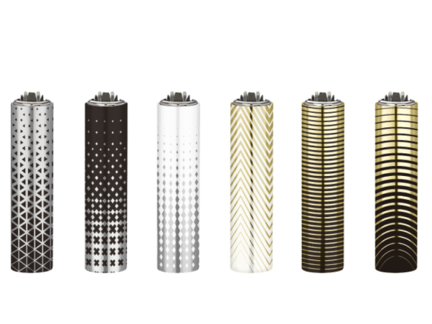 Clipper Micro Metall Cover "GEO PATTERN", 30er Display