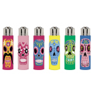 Clipper Cover COLORFUL SKULLS, 30er Display