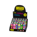 Clipper Cover COLORFUL SKULLS, 30er Display