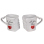 Becher - Set  "I Love you", 2er Pack