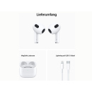 Apple AirPods (3. Generation), UVP: 219,00 Euro