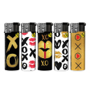 Elektrofeuerzeuge "XOXO" 50er Display