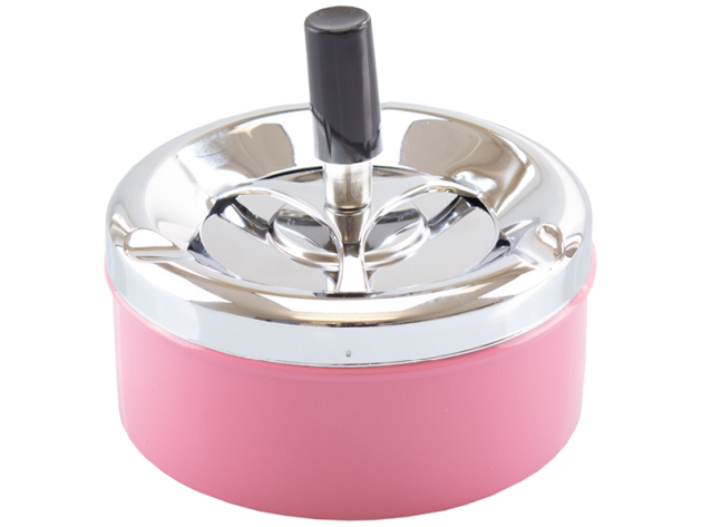 Drehaschenbecher "pink" Durchmesser 11 cm