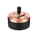 Drehaschenbecher "Angelo" schwarz...