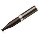 Denicotea Zigarettenspitze Automatic, Silber; Sattel