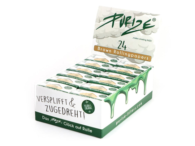 PURIZE Brown,  "Glück auf Rolle" Endless-Papers Rolls