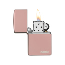 Zippo Feuerzeug - Ros&eacute; Gold  mit Logo