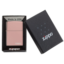 Zippo Feuerzeug - Rosé Gold  mit Logo