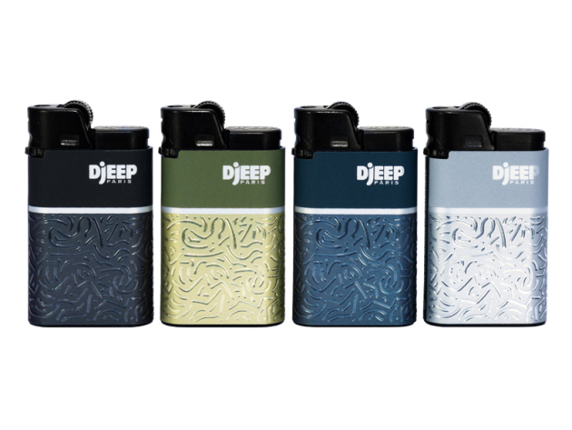 DJEEP Feuerzeuge "Mish Mash" versch. Farben; 24er Display