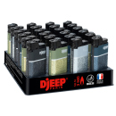 DJEEP Feuerzeuge "Mish Mash" versch. Farben;...