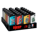 DJEEP Feuerzeuge "Positiv Mood" versch. Farben;...