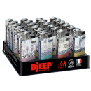 DJEEP Feuerzeuge "Savanna" versch. Farben; 24er...