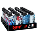 DJEEP Feuerzeuge "Urban" versch. Farben; 24er...