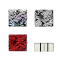 Zigarettenetui "Zebra" Metall,...