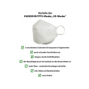 Mundschutz FFP2 3D Nanofilter, rosa; einzeln