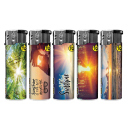 Elektrofeuerzeuge "SUNSHINE"; 50er Display