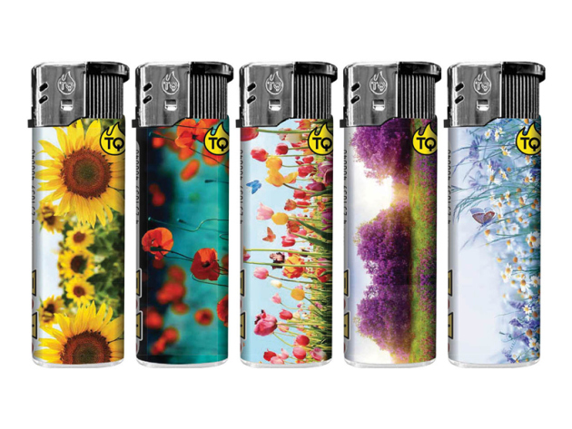 Kopie von Elektrofeuerzeuge "Flower Land"; 50er Display