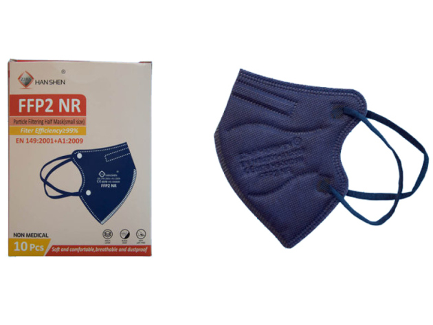 Mundschutz Small FFP2, dunkelblau, einzeln verpackt