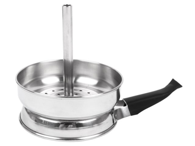 Kaminaufsatz "Metall" für Shishakopf; silber