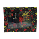 Geschenkbox "Weed" Grinder, Weed Pipe, Drehunterlage & Aschenbecher, versch. Motive; einzeln