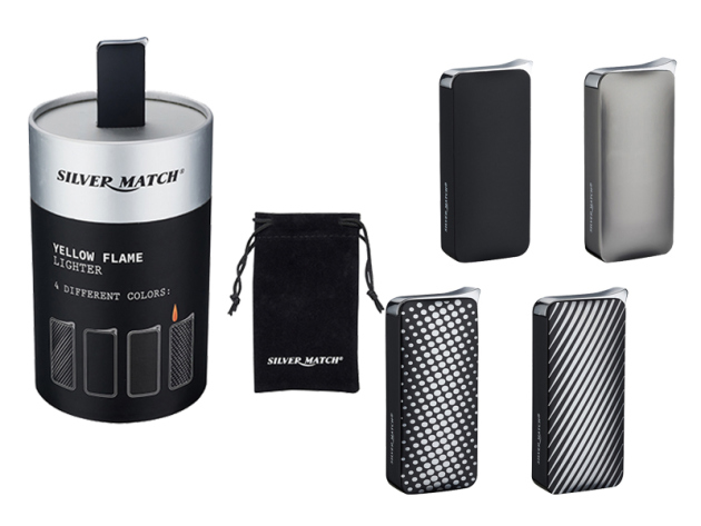 Elektrofeuerzeuge "Madrid" Piezo, 9er Display