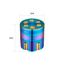 Grinder "Bullet Mini" 3-tlg., Ø 3 cm, einzeln