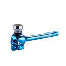 Glaspfeife "Skull" 4,5 x 13,0 cm, einzeln