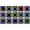 Tekmee Selfie Ring Light, (18 versch. Farben möglich), UVP: 9,95 Euro