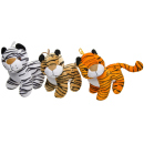 Pl&uuml;sch Tiger, 16 cm, 3-fach sortiert, einzeln
