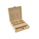 Grass Leaf Aufbewahrungsbox aus Holz