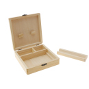 Grass Leaf Aufbewahrungsbox aus Holz