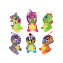 Plüsch Dinosaurier, ca 14 cm, 6-fach sortiert, einzeln