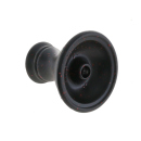 Shisha Kopf Keramik "Schwarz matt"; H&ouml;he...