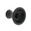 Shisha Kopf Keramik "Schwarz matt"; Höhe ca. 8,5 cm; Ø 8,5 cm