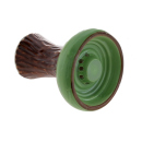 Shisha Kopf Keramik "Baum"; braun-gr&uuml;n;...