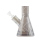 Glasbong "Zig Zag " grau, Höhe 32 cm, Ø 40 mm