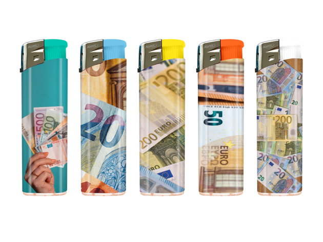 Elektrofeuerzeuge "Euro II", 50er Display