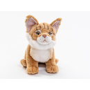 Plüsch Katze mit abnehmbarer Löwenmähne, Höhe 20,5 cm