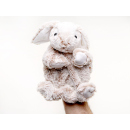 Pl&uuml;sch Handpuppe Hase; H&ouml;he 23 cm