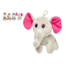 Pl&uuml;sch Wilde Tiere, ca. 16 cm, 4-fach sortiert,...