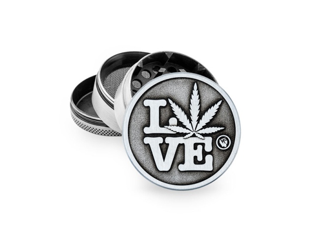 Grinder "420 Love" Metal, 4-tlg.: Ø 50 mm