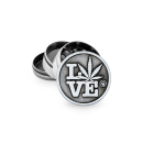 Grinder "420 Love" Metal, 4-tlg.:...