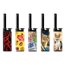 Rod Lighters Mini "Glitzer Diamant" 24p display